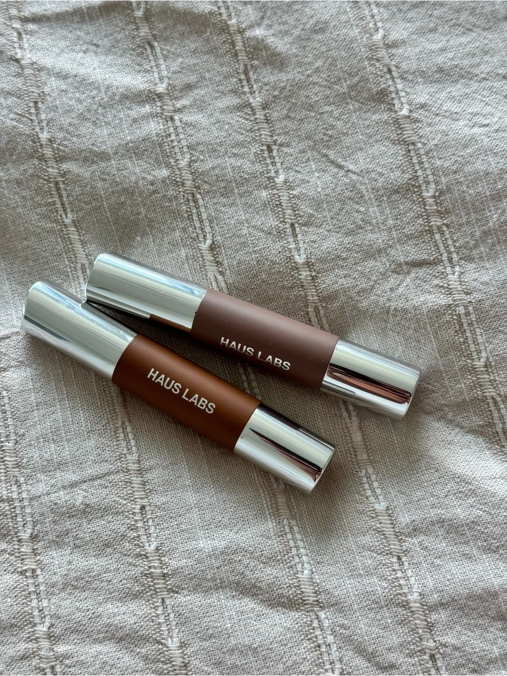 Haus Labs Precision Sculpt Shaping Balm two colors Combo: Chisel and Silhouette